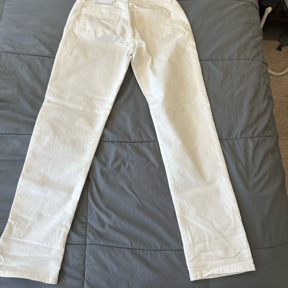LOFT white denim jeans new with tags - Picture 2 of 10